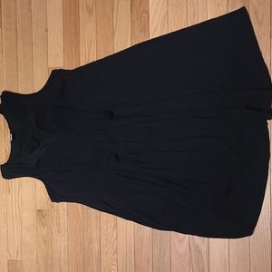 Black dress lined
